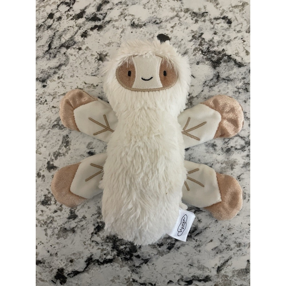 Slumberkins Mini Limited Edition Snowflake Dragonfly Plush Stuffie Lovey Cream